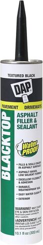 DAP 27065 Blacktop Asphalt Low Voc Slnt Raw Building Materia, 10.1 oz, Black in Kuwait