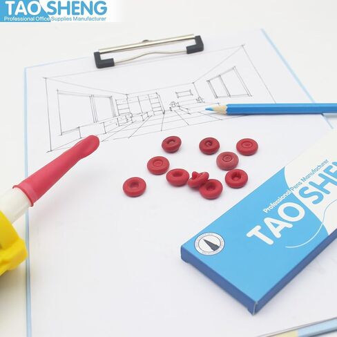 أغطية إغلاق من اللاتكس لأنبوب السد 10 قطع من تاوشينغ، سدادة غطاء حافظة للسد مناسبة عالميًا لإغلاق والحفاظ على أنبوب السد المفتوح، أحمر 10 عبوات in Kuwait