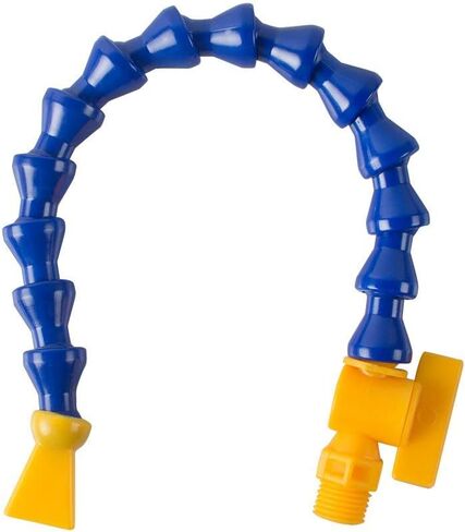 5 قطع 1/4 بوصة PT خرطوم أنابيب تبريد زيت الماء المرن مع مفتاح فوهة مسطحة قابل للتعديل خرطوم حقن أنابيب التبريد لآلة CNC والمخرطة والطحن والآلات الهيدروليكية ونظام تبريد المياه in Kuwait