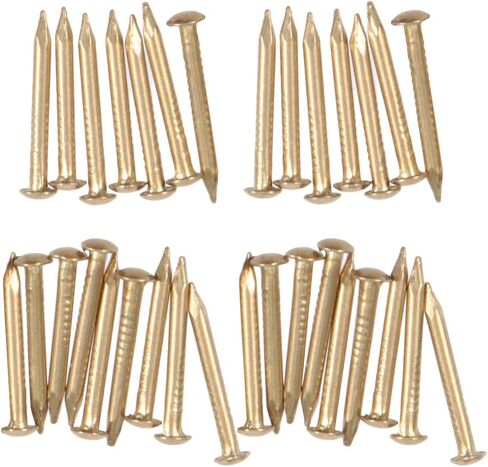 Nail Kits Nail Kits Copper Nails Stump 200pcs Copper Nails Hardware Nail Assortment Kit Nail Spikes for Killing Tree Wood Working 8mm Concrete Nails Rustic Furniture Rustic Furniture in Saudi Arabia