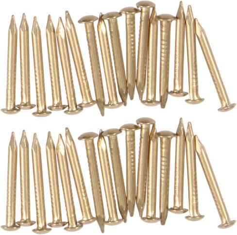 Nail Kits Nail Kits Copper Nails Stump 200pcs Copper Nails Hardware Nail Assortment Kit Nail Spikes for Killing Tree Wood Working 8mm Concrete Nails Rustic Furniture Rustic Furniture in Saudi Arabia