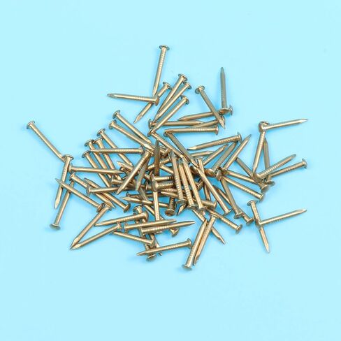 Nail Kits Nail Kits Copper Nails Stump 200pcs Copper Nails Hardware Nail Assortment Kit Nail Spikes for Killing Tree Wood Working 8mm Concrete Nails Rustic Furniture Rustic Furniture in Saudi Arabia