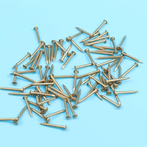 Nail Kits Nail Kits Copper Nails Stump 200pcs Copper Nails Hardware Nail Assortment Kit Nail Spikes for Killing Tree Wood Working 8mm Concrete Nails Rustic Furniture Rustic Furniture in Saudi Arabia