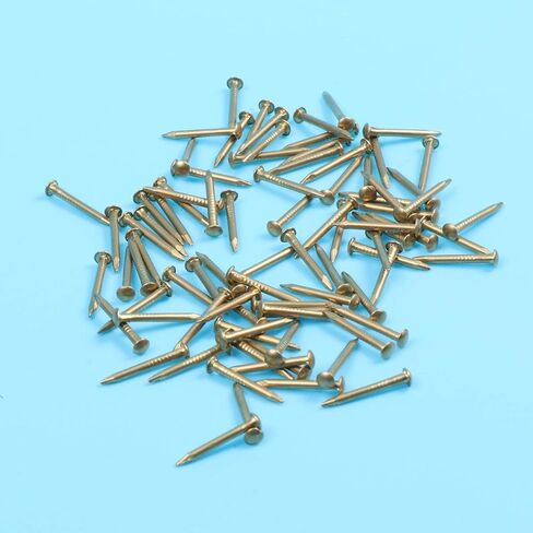 Nail Kits Nail Kits Copper Nails Stump 200pcs Copper Nails Hardware Nail Assortment Kit Nail Spikes for Killing Tree Wood Working 8mm Concrete Nails Rustic Furniture Rustic Furniture in Saudi Arabia