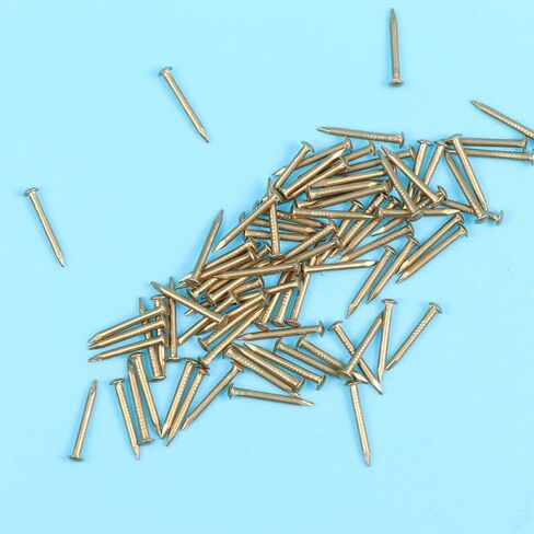 Nail Kits Nail Kits Copper Nails Stump 200pcs Copper Nails Hardware Nail Assortment Kit Nail Spikes for Killing Tree Wood Working 8mm Concrete Nails Rustic Furniture Rustic Furniture in Saudi Arabia