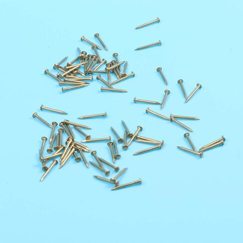 Nail Kits Nail Kits Copper Nails Stump 200pcs Copper Nails Hardware Nail Assortment Kit Nail Spikes for Killing Tree Wood Working 8mm Concrete Nails Rustic Furniture Rustic Furniture in Saudi Arabia