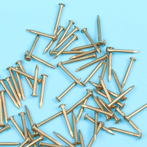 Nail Kits Nail Kits Copper Nails Stump 200pcs Copper Nails Hardware Nail Assortment Kit Nail Spikes for Killing Tree Wood Working 8mm Concrete Nails Rustic Furniture Rustic Furniture in Saudi Arabia