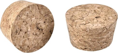uxcell Tapered Cork Plugs Wooden Stoppers 41x35x20mm for Test Tubes Bottles 10Pcs in Saudi Arabia