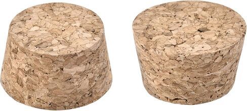 uxcell Tapered Cork Plugs Wooden Stoppers 41x35x20mm for Test Tubes Bottles 10Pcs in Saudi Arabia