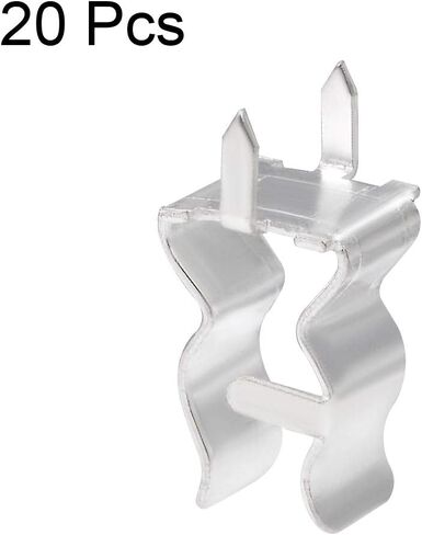 uxcell PC Board Fuse Clip for 5mm x 20mm Glass Ceramic Tube Holder Clamps 20pcs in Saudi Arabia