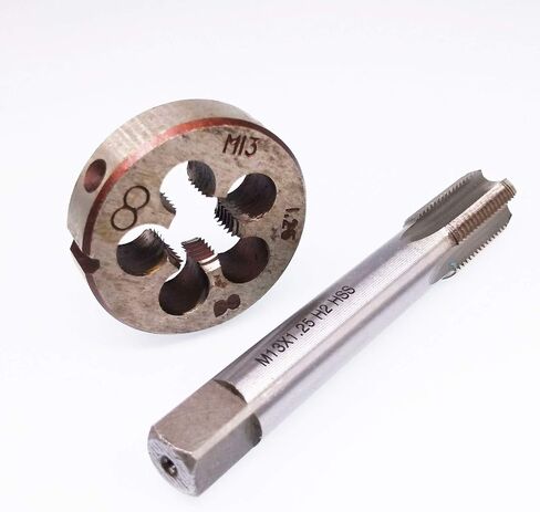 HSS M13 x 1.25mm Tap and M13 x 1.25mm Die Metric Thread Right Hand in Saudi Arabia