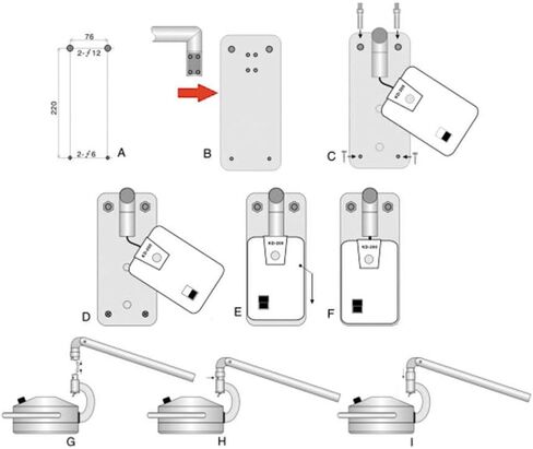 أفروديت 180 دوران 36 وات معلق على الحائط LED للفحص الطبي الجراحي بدون ظل ضوء بارد in Kuwait