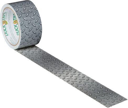 شريط لاصق مطبوع Duck 280410 من Duck Brand، مدقق، 1.88 بوصة × 10 ياردة، لفة واحدة in Kuwait