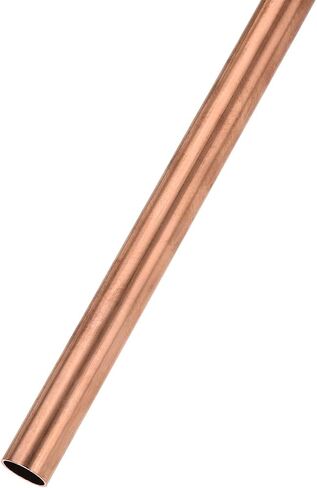 METALLIXITY Copper Tube (18mm OD x 1mm Wall T x 200mm L), Straight Tubing - for Home Furnishing, Machinery, DIY Handicraft in Saudi Arabia