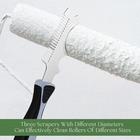 3 Pcs 4 in 1 Paint Brush Comb Wire Brush Set, Brush Roller Cleaner Tool 2 Pcs Stainless Steel Brass Bristles Wire Brushes 7 Inches Metal Brush Cleaning Scrubbing Dirt Paintbrush Cleaners in Saudi Arabia