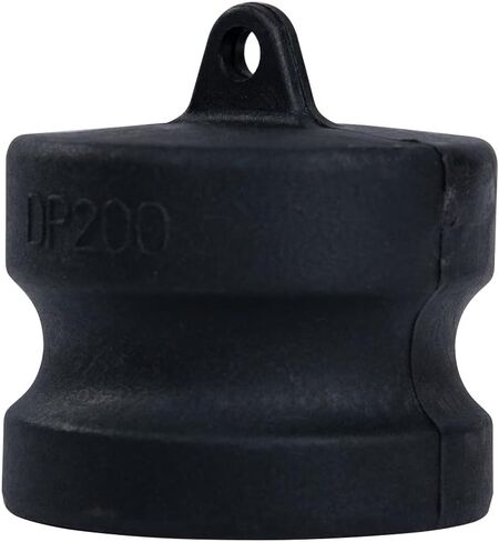 2 pcs Polypropylene Camlock Fittings (1" part DP) cam groove hose fitting camlock fittings, Dust Plug camlock fitting (1") in Saudi Arabia