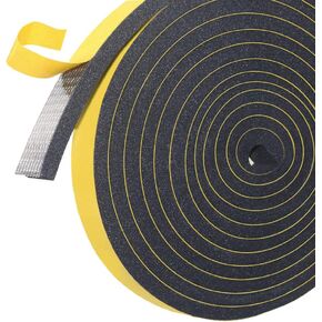 Weather Stripping Door Seal Strip,Foam Insulation Tape for Sliding Doors and Windows Sound Proof Soundproofing Door Seal,Weatherstrip,Air Conditioning Seal Strip (1 in x 1/4 in x 16 Ft) in Saudi Arabia