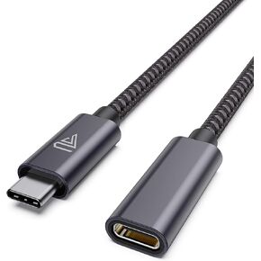 Faracent USB C Extension Cable (3.3Ft/1m/10Gbps), USB 3.2 Type C 3.1 Male to Female Extension Charging & Sync for iPhone 15 PSVR2 MacBook Air M2 Pro/New iPad Dell XPS Surface Book and More