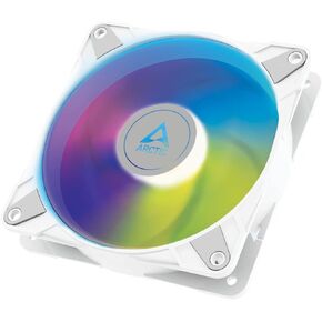 ARCTIC P14 PWM PST A-RGB - Case Fan, 140 mm PWM, Optimised for Static Pressure, Semi-Passive: 200-1900 RPM (0 RPM <5%), 5V 3 Pin A-RGB LED, Single Fan - White in Saudi Arabia