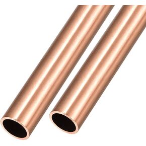 أنبوب نحاسي METALLIXITY (14 مم OD × 1.5 مم جدار T × 100 مم طول) قطعتان، أنابيب مستقيمة - للتأثيث المنزلي، والآلات، والحرف اليدوية اليدوية in Kuwait