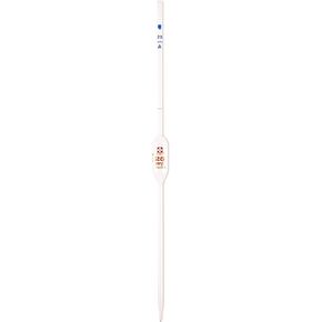 Sibata 2040A-13 13mL Volumetric Pipets, Class A, Reusable Glass, Color-Coded White, to Deliver Pack of 6 in Saudi Arabia