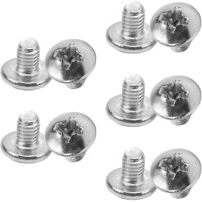 MroMax M3 x 30mm Machine Screws Phillips Cross Truss Head Screw 304 Stainless Steel Fasteners Bolts 30pcs