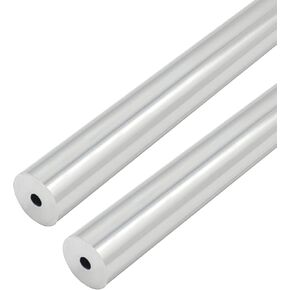 2 PCS 6063 T5 Aluminum Round Tube, 300mm/1FT Length, 12mm/0.47" OD, 3mm/0.12" ID, Seamless Aluminum Straight Pipe Tubing in Kuwait