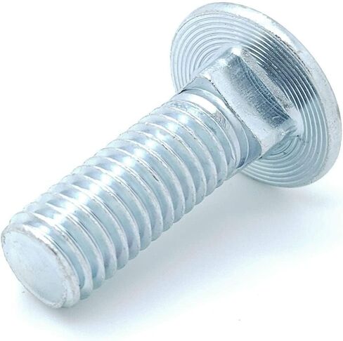 Ten (10) 1/2-13 x 1-1/2" Long Carriage Bolts Set w/Nuts & Washers (BCP344) in Saudi Arabia