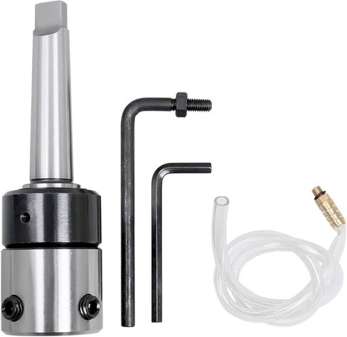 ماكينة القطع الحلقي من Accusize Industrial Tools، Mt3 إلى 1-1/4 بوصة Weldon Shank مع نظام تبريد للقواطع الحلقية المستخدمة في الحفر، MC10-0332 in Kuwait