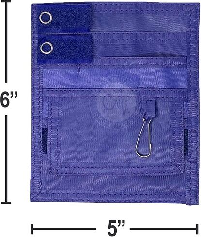 EMI Nurse Purple Pocket Organizer 4 Piece KIT - Pocket Organizer, Lister Bandage Scissor, LED Pupil Gauge Penlight, and Chart Pen in Kuwait