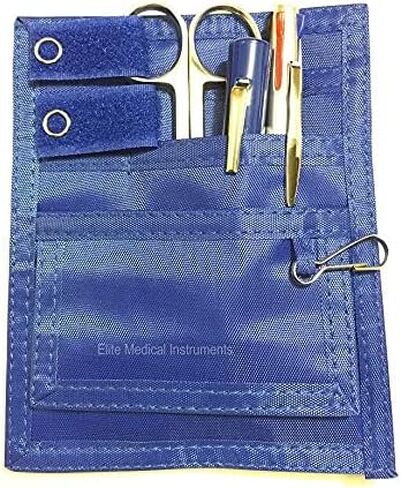 EMI Nurse Purple Pocket Organizer 4 Piece KIT - Pocket Organizer, Lister Bandage Scissor, LED Pupil Gauge Penlight, and Chart Pen in Kuwait