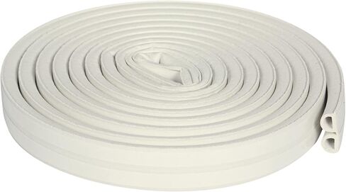Duck Brand Heavy-Duty Self Adhesive Weatherstrip Seal for Large Gap, 3/8-Inch x 1/4-Inch x 17-Feet, 1 Seal, White (282433) in Saudi Arabia