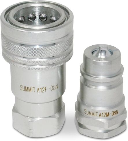 1.27 سم NPT ISO 7241-A مجموعة توصيل هيدروليكي سريعة الفصل in Kuwait