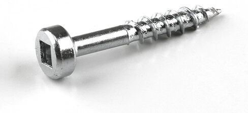 Kreg SPS-C1-250 Zinc Pocket Screws, 1-Inch #7 Coarse Thread, Pan- Head (250 Count) in Kuwait