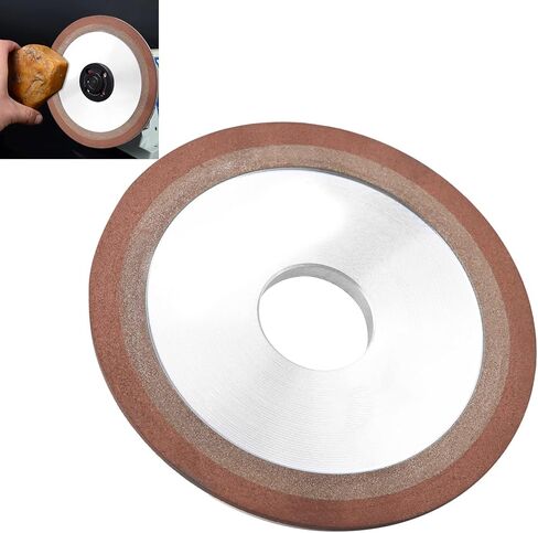 Resin Diamond Grinding Wheel, Wear Resistant 125×10×32×8mm Abrasive Wheel, Diamond Cutting Circular Saw Grinding Wheel, for Alloy Blade Tungsten Steel Processing and Grinding in Saudi Arabia