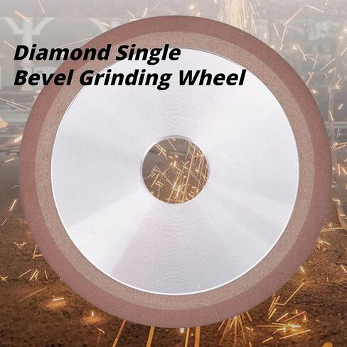 Resin Diamond Grinding Wheel, Wear Resistant 125×10×32×8mm Abrasive Wheel, Diamond Cutting Circular Saw Grinding Wheel, for Alloy Blade Tungsten Steel Processing and Grinding in Saudi Arabia