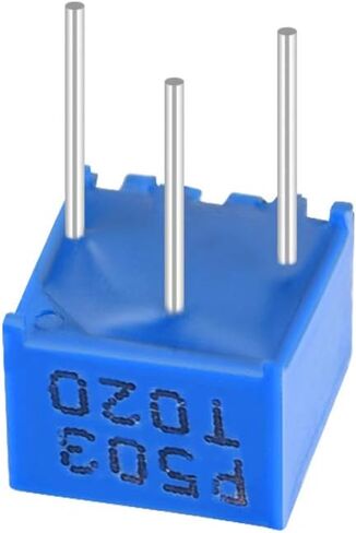 uxcell 3362 جهاز التشذيب الجهد 50K أوم أعلى تعديل المقاومات المتغيرة الأفقية 10 قطع in Kuwait