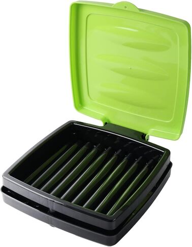 (Green & Blue) Collapsible Trash Bag Holder - Portable Trashcan for Indoor and Outdoor Use - Suitable for 13-Gallon Trash Bags - Perfect for Camping Waste Management Solution On The Go in Kuwait