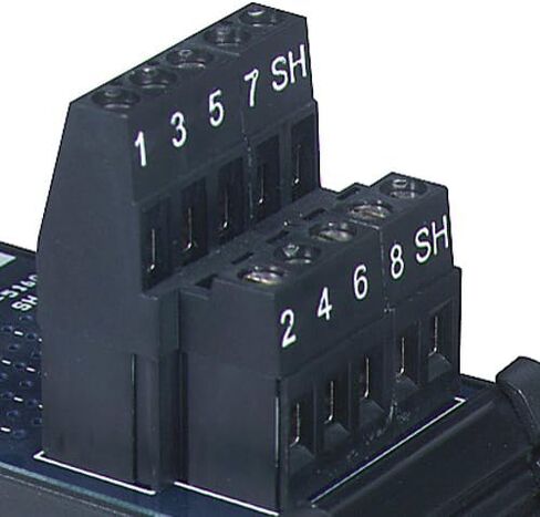 ASI 16001, Type IMRJ0845, RJ45 Breakout Terminal Block Interface Module, Female RJ45 Connector, 8 Screw Terminal Blocks, 26 to 12 AWG, 1.40" Length in Saudi Arabia
