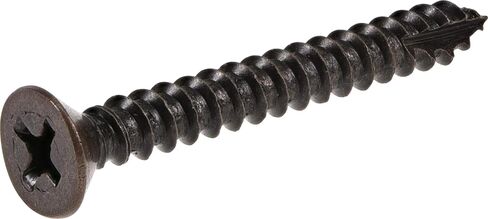 The Hillman Group 45369 9-Inch x 1-1/2-Inch Flat Phillips Wood Screw, Antique Bronze, 15-Pack in Saudi Arabia