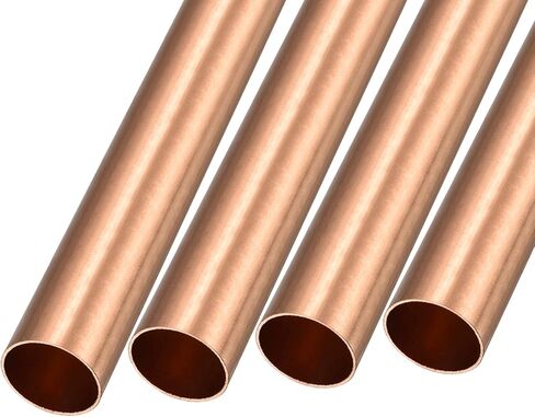 انبوب نحاسي من ميتاليكسيتي (قطر خارجي 22 ملم × جدار 1 ملم طول × 100 ملم طول)، 4 قطع، انابيب مستقيمة - لاثاث المنزل والالات والحرف اليدوية in Kuwait