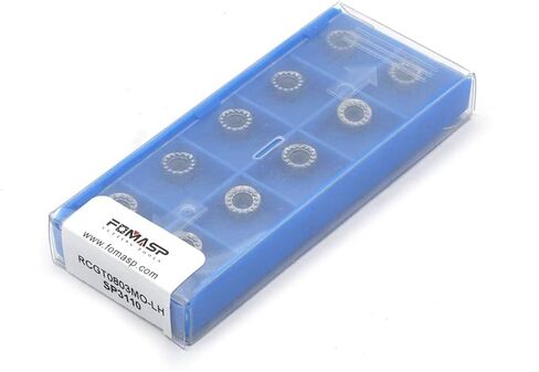إدراجات كربيد FomaSP للألمنيوم RCGT0803MO لتحويل أدوات القطع 10 قطعة in Kuwait