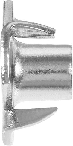uxcell M4 Tee Nut 4 Pronged T-Nut for Table Legs Woodwork Holds Wood Cabinetry 10pcs in Saudi Arabia