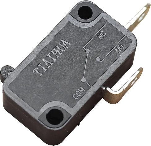 Longdex 3-Pack 2Pin Micro Switch Single Connection Switch AC 250V / 125V Mini Limit Switch ZW7-1 15A in Saudi Arabia