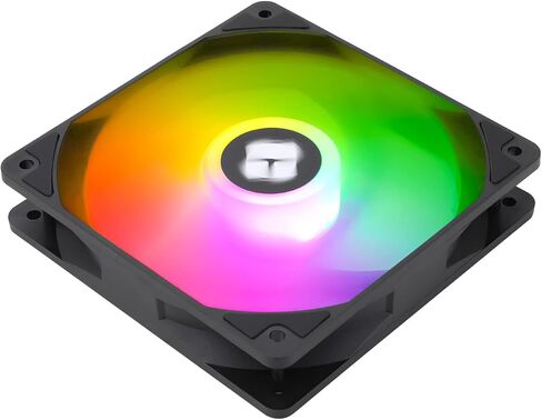 Thermalright TL-C12C-S CPU Fan 120mm ARGB Case Cooler Fan, 4pin PWM Silent Computer Fan with S-FDB Bearing Included, up to 1550RPM Cooling Fan in Saudi Arabia