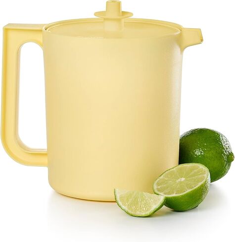 Tupperware Heritage Pitcher Set in Vintage Colors - Dishwasher Safe & BPA Free - (Set of 2) in Saudi Arabia