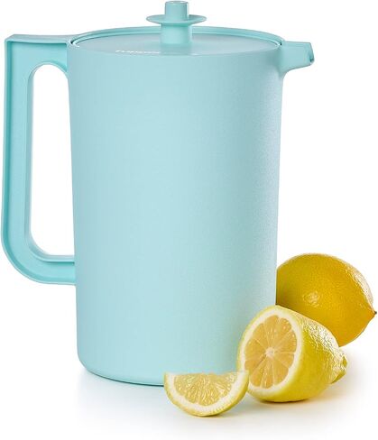 Tupperware Heritage Pitcher Set in Vintage Colors - Dishwasher Safe & BPA Free - (Set of 2) in Saudi Arabia