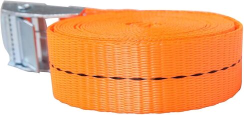 حزام رموش JAKAGO 2.54 سم × 40.64 سم مع قفل كام، أشرطة ربط لأسفل تصل إلى 600 رطل، من أجل الشحن المثبت وحقائب الكاياكس والكانوين المتحركة ومعدات العشب عبوة من 4 قطع in Kuwait