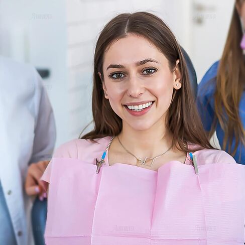 AUEAR, 6 Pack Napkin Clips Metal Dental Bib Clips Napkin Chain Bib Holder Napkin Fixing Clips Chain Lanyard Napkin Holder Flexible for Adult (6 Colors) in Saudi Arabia