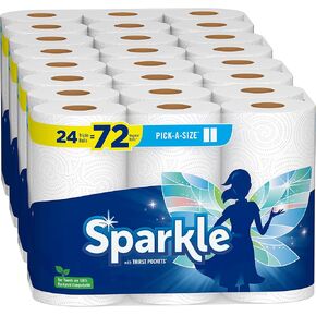 Sparkle® Pick-A-Size® Paper Towels, 24 Triple Rolls = 72 Regular Rolls in Saudi Arabia